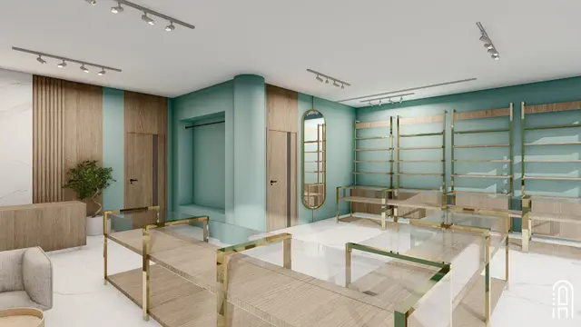3D design of an interior