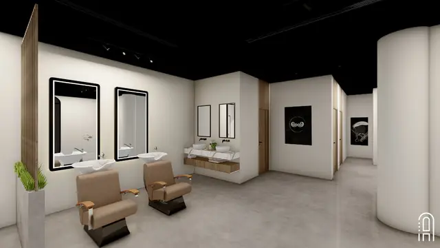 3D design of an interior